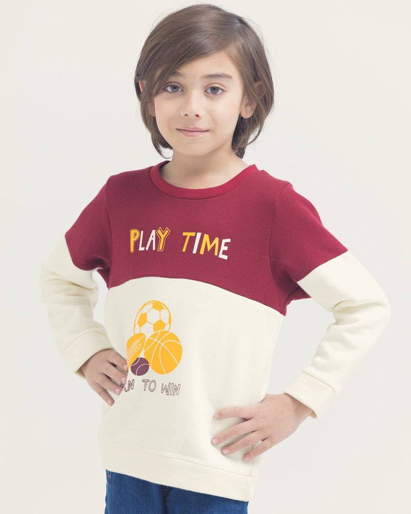 Boys Fashion Sweatshirt - Engine - Buy Now