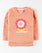 Girls Peach Color Terry Fashion Sweatshirt For GIRLS - ENGINE