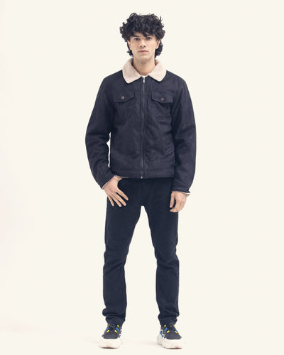 Men Suede Jacket