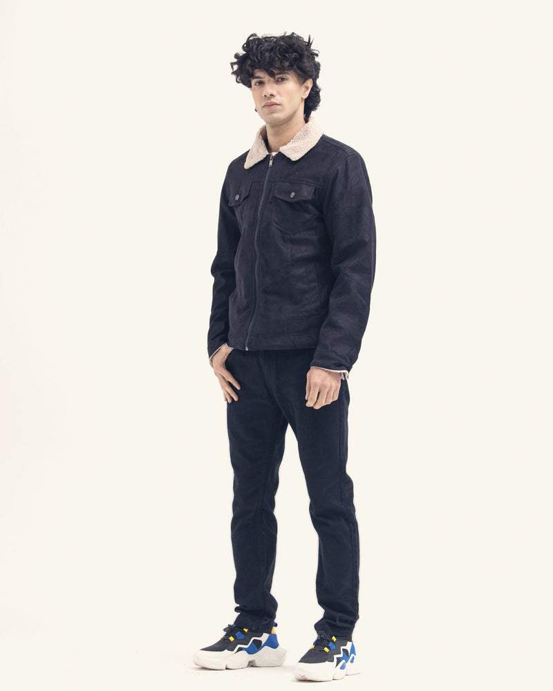 Men Suede Jacket - Engine - Buy Now
