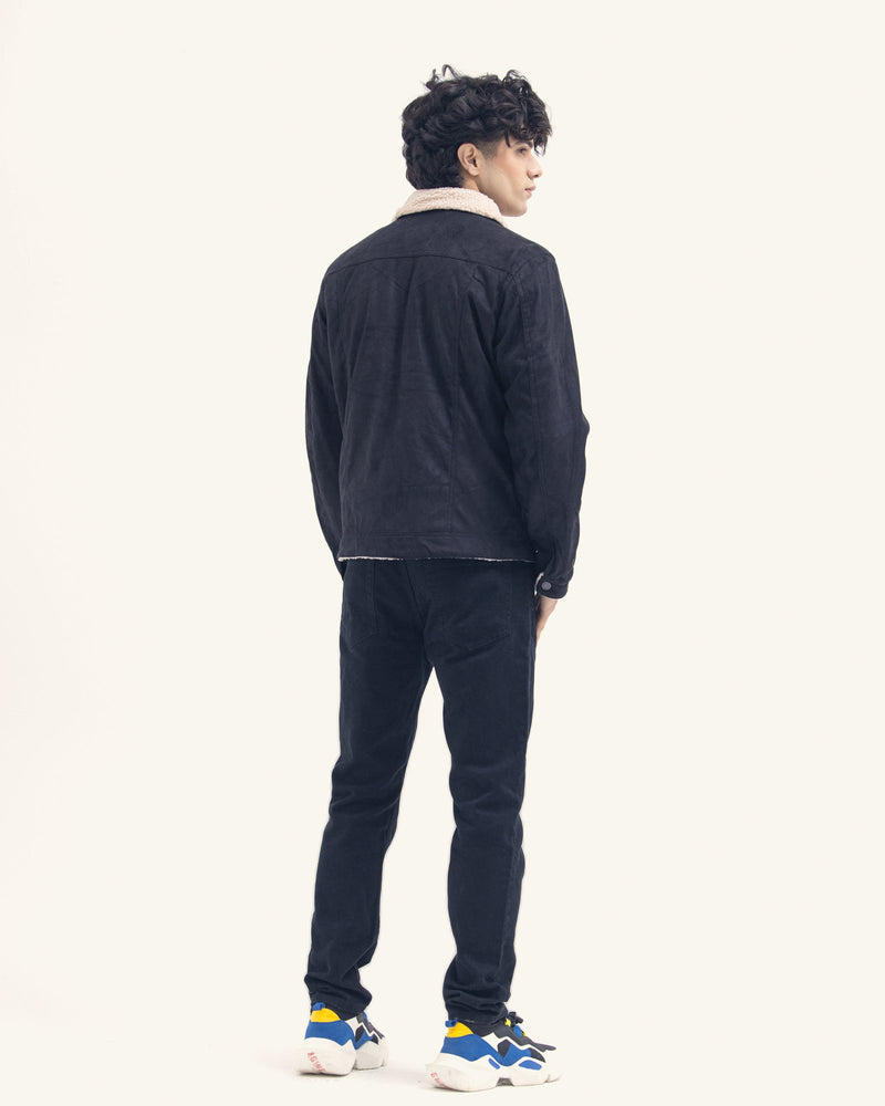 Men Suede Jacket - Engine - Buy Now