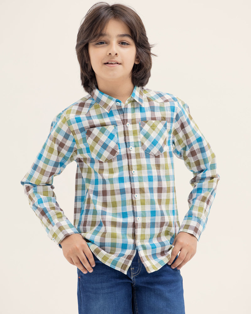 Boys Casual Shirt - Engine - Buy Now