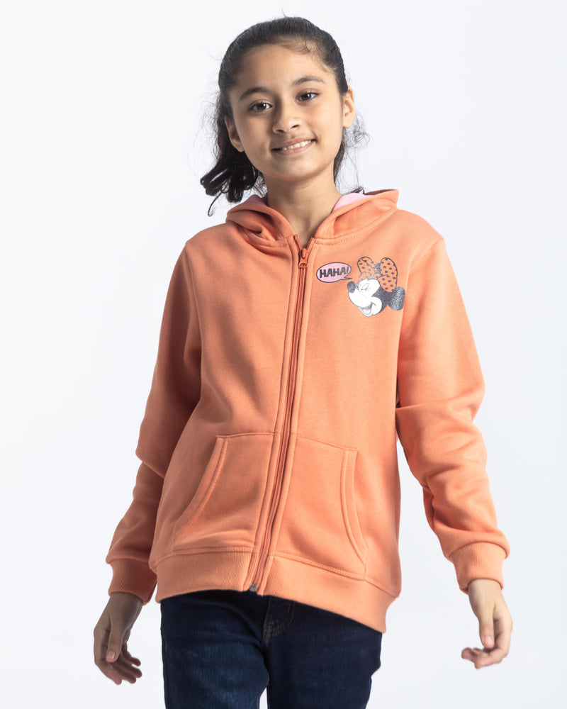 Girls Fashion Zipper Hoodie - Engine - Buy Now