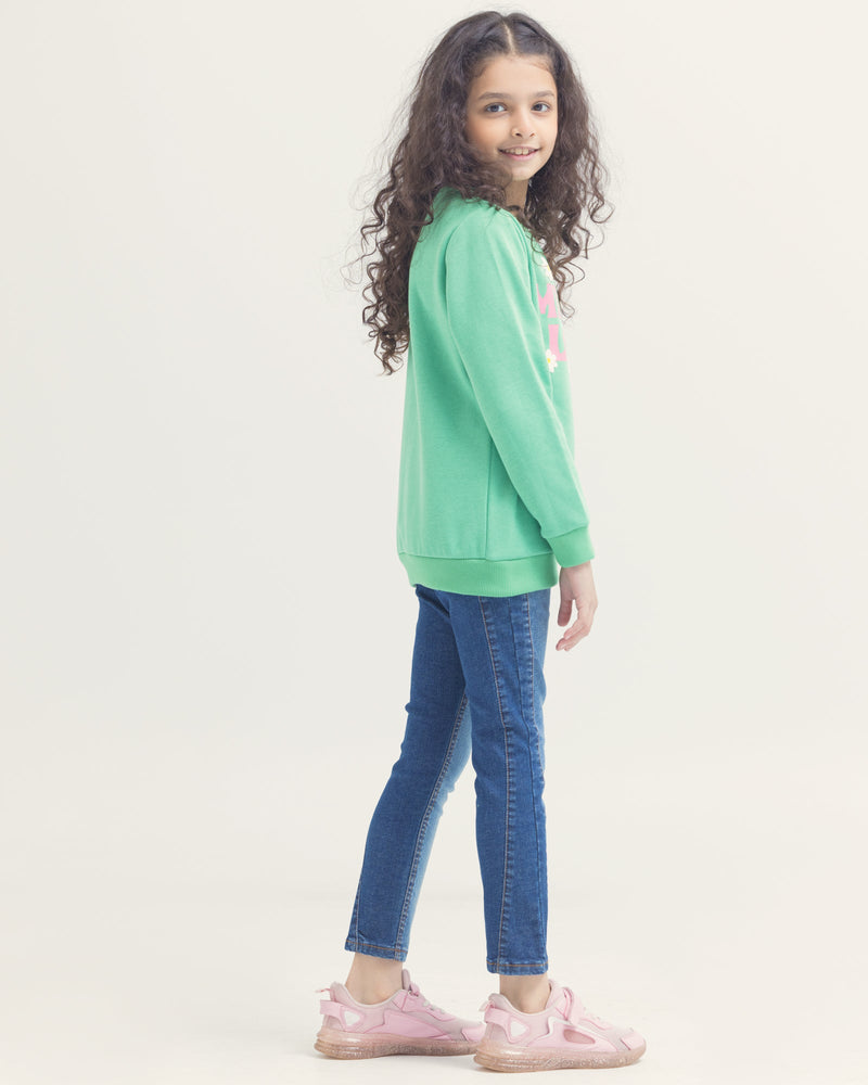 Girls Fashion Sweatshirt - Engine - Buy Now