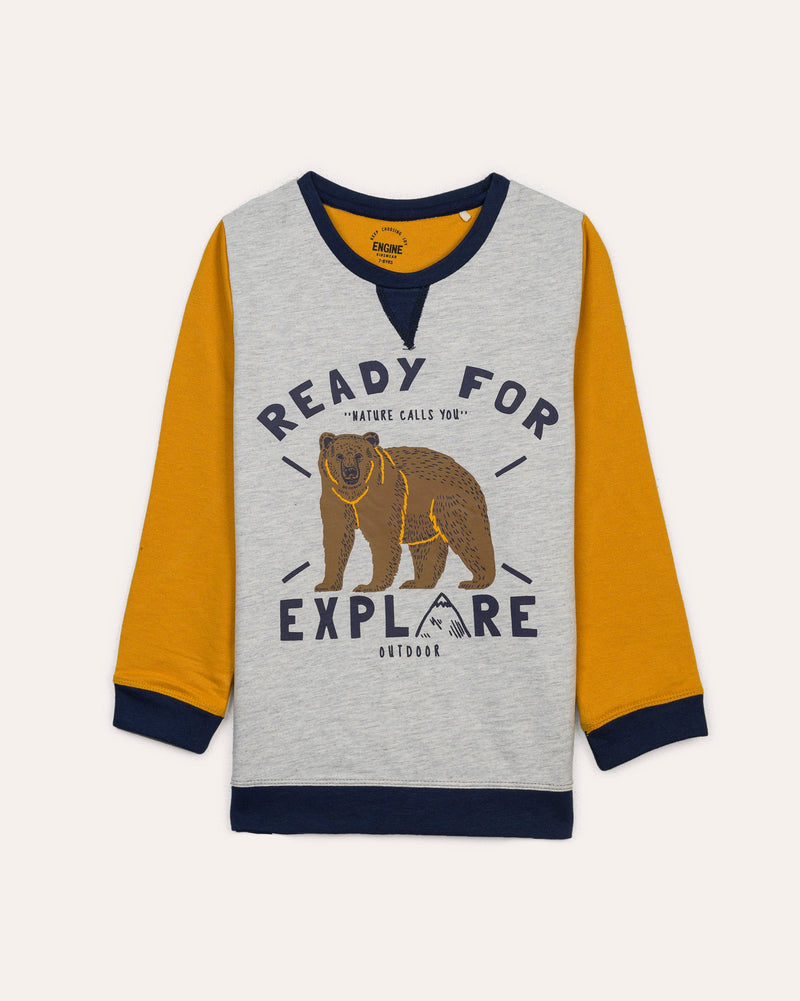 Boys Fashion Sweatshirt - Engine - Buy Now