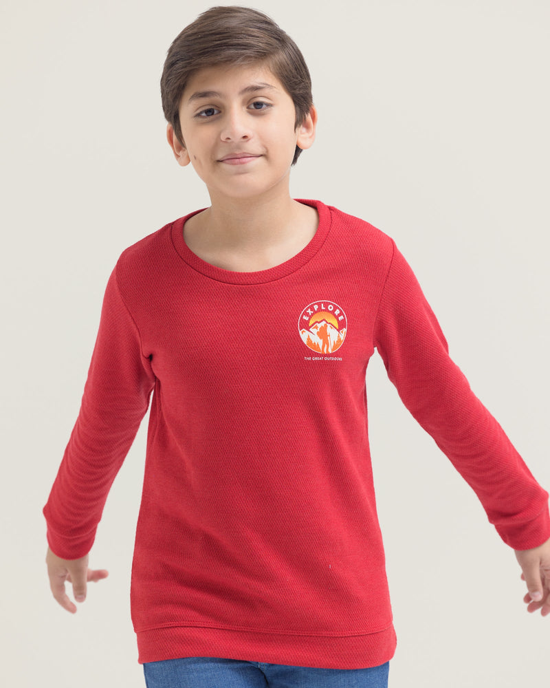 Boys Fashion Sweatshirt - Engine - Buy Now