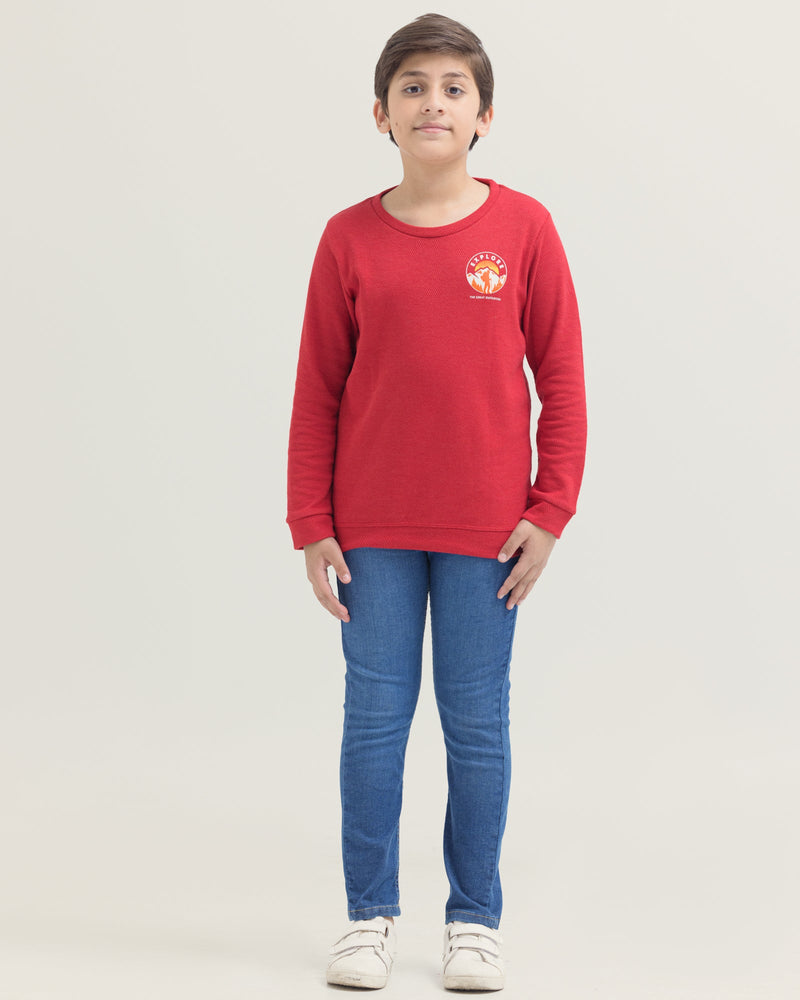 Boys Fashion Sweatshirt - Engine - Buy Now