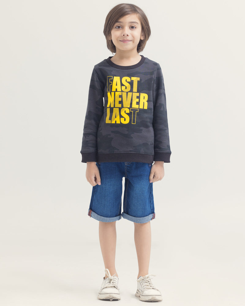 Boys Fashion Sweatshirt - Engine - Buy Now