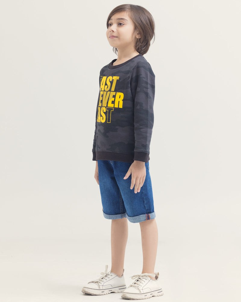 Boys Fashion Sweatshirt - Engine - Buy Now