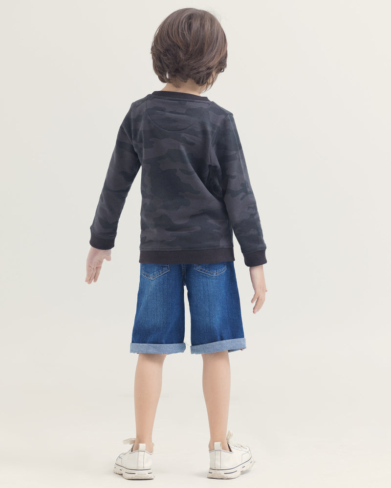 Boys Fashion Sweatshirt - Engine - Buy Now