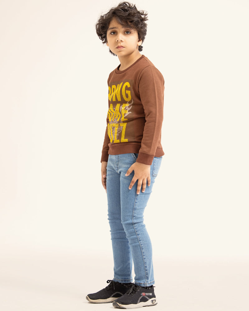 Boys Fashion Sweatshirt - Engine - Buy Now