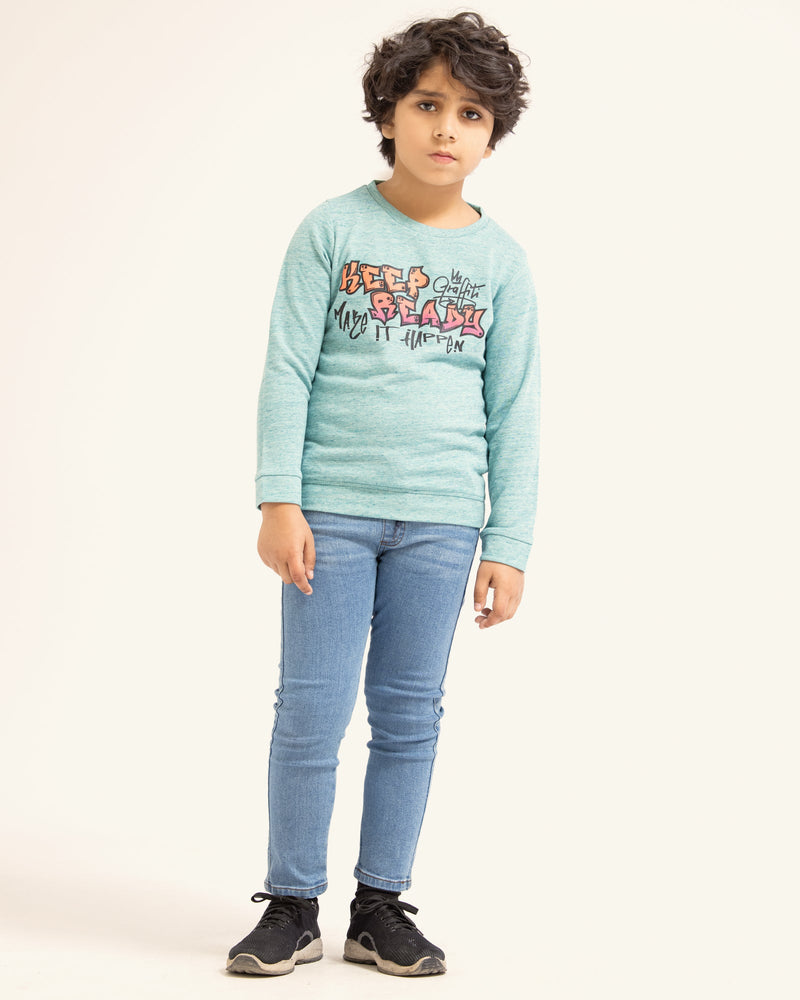 Boys Fashion Sweatshirt - Engine - Buy Now