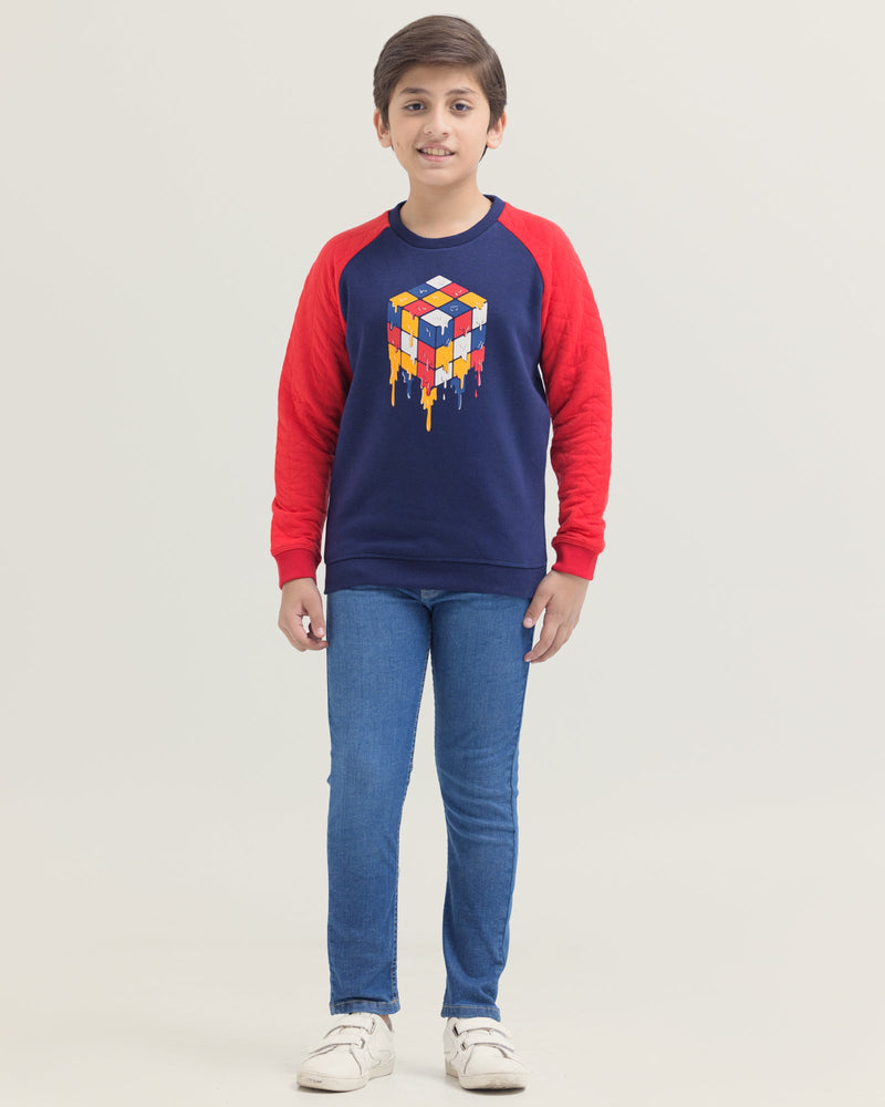 Boys Fashion Sweatshirt - Engine - Buy Now