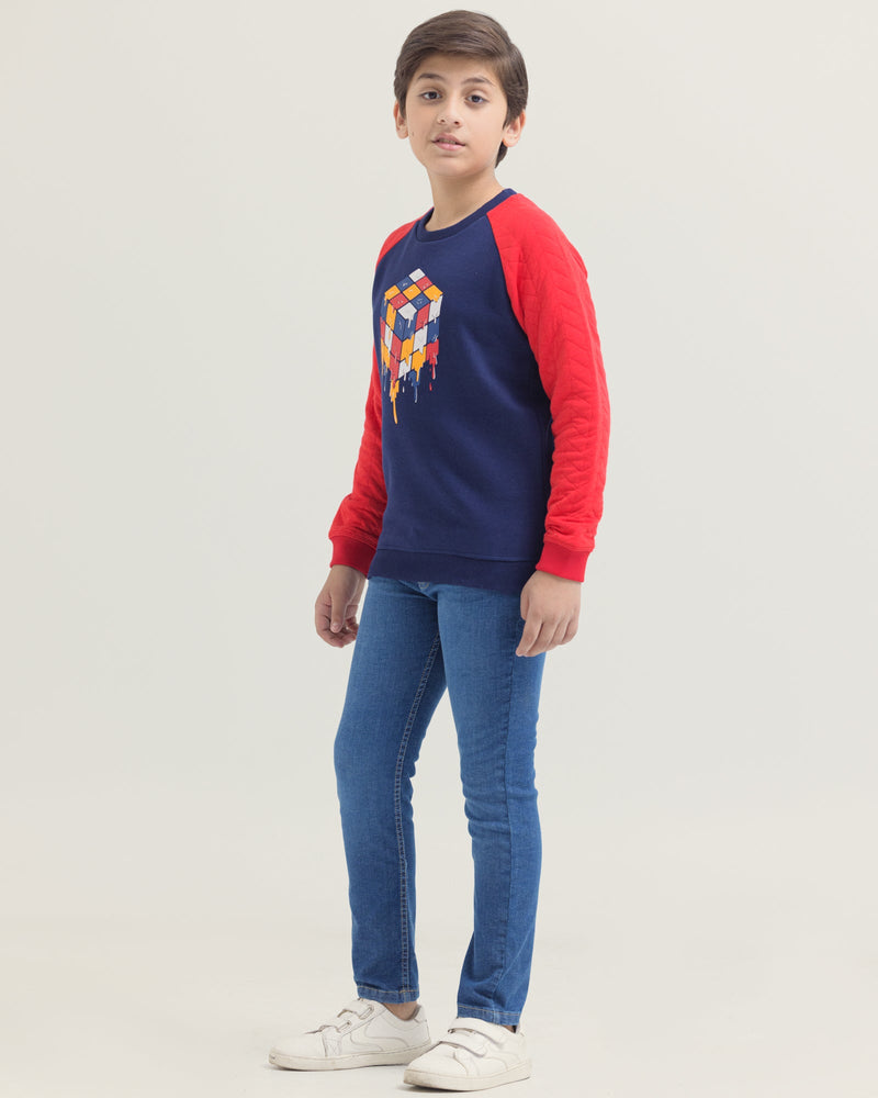 Boys Fashion Sweatshirt - Engine - Buy Now