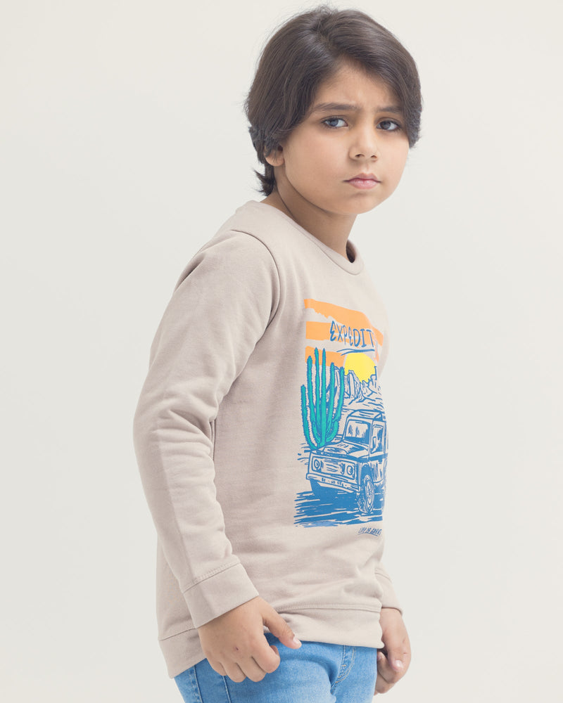 Boys Fashion Sweatshirt - Engine - Buy Now