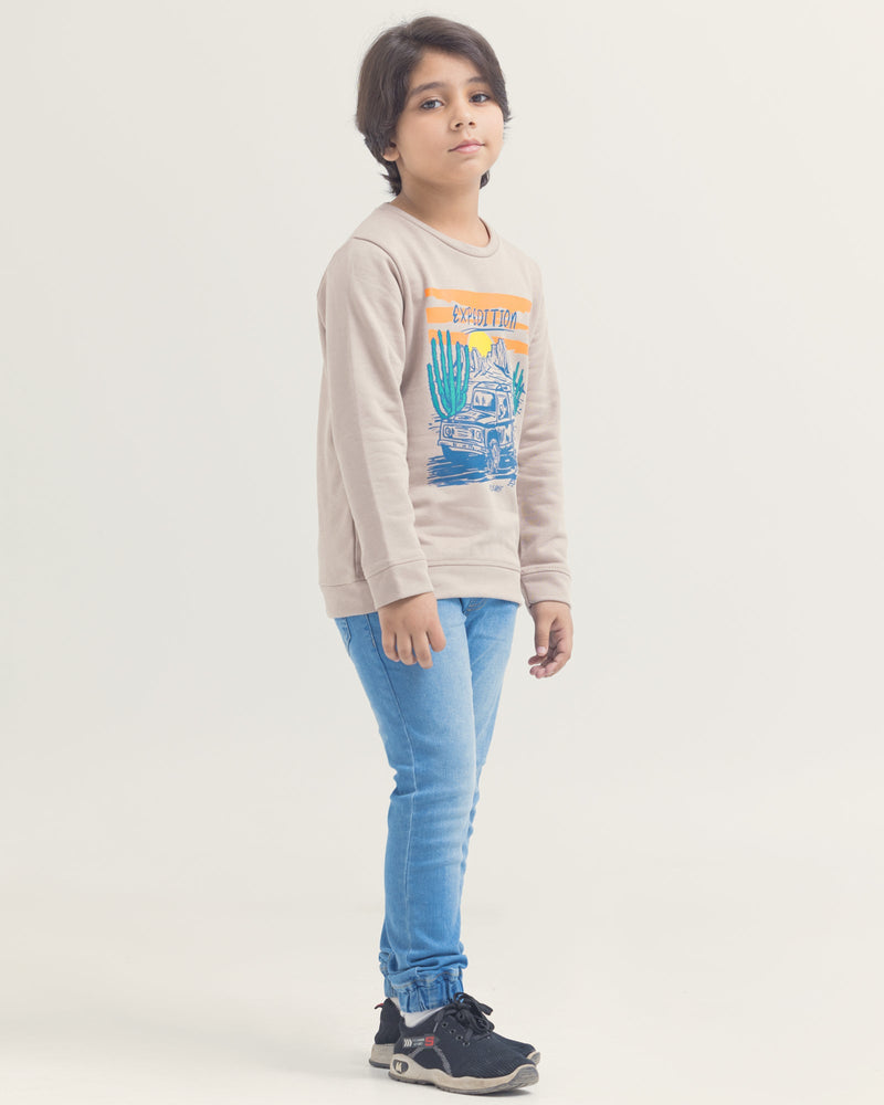 Boys Fashion Sweatshirt - Engine - Buy Now