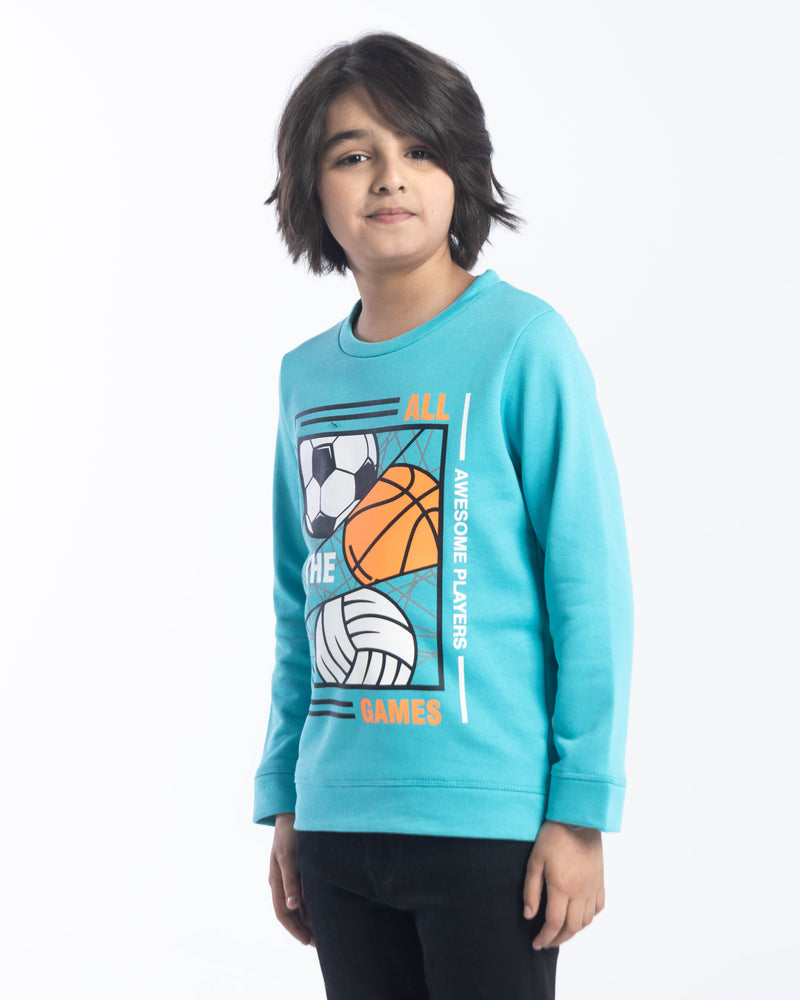 Boys Fashion Sweatshirt - Engine - Buy Now
