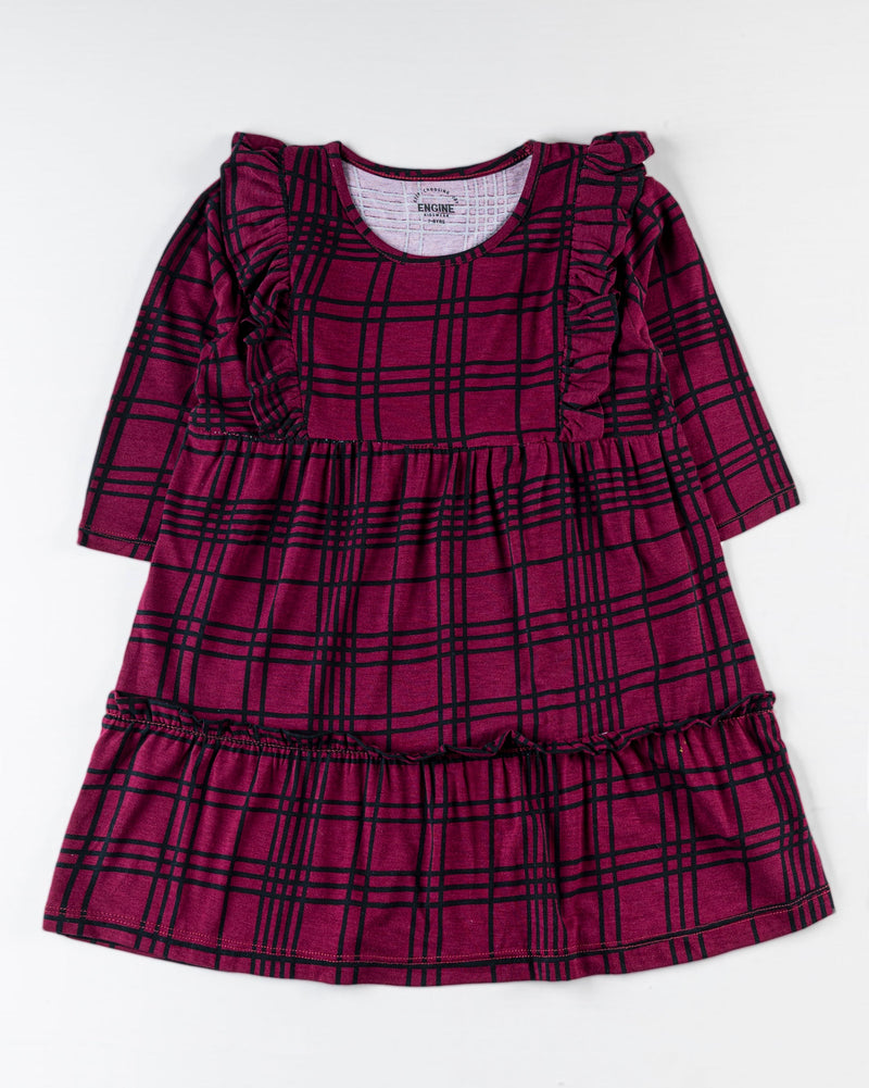 Girls Plaid Dress - Engine - Buy Now