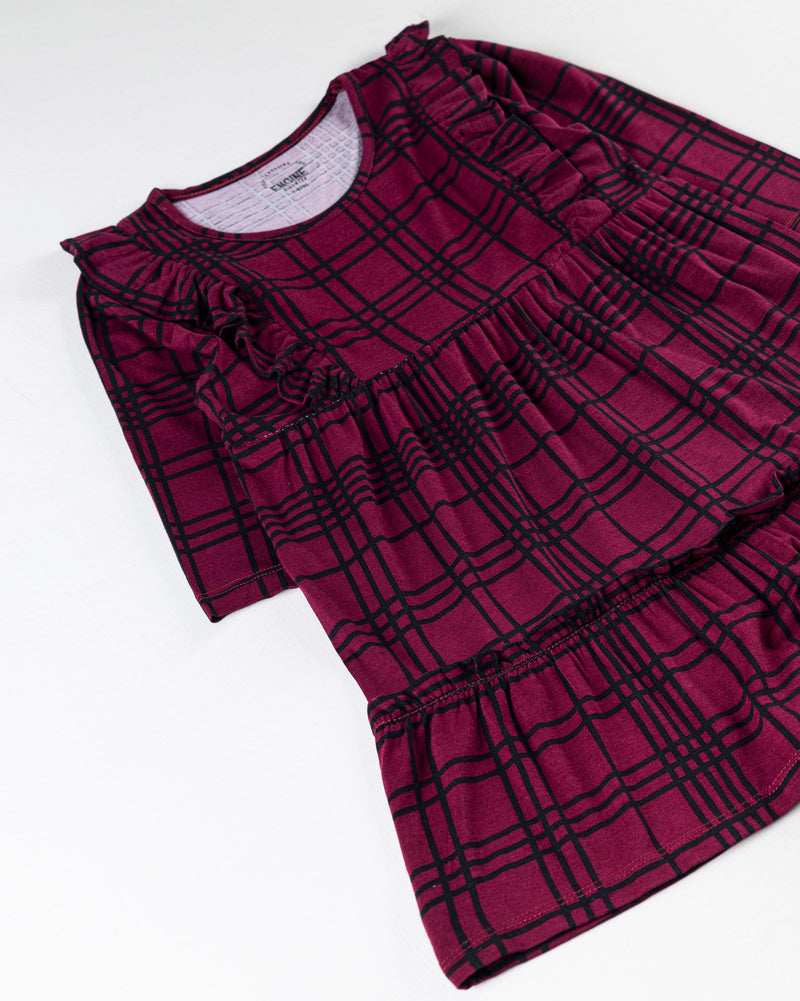 Girls Plaid Dress - Engine - Buy Now