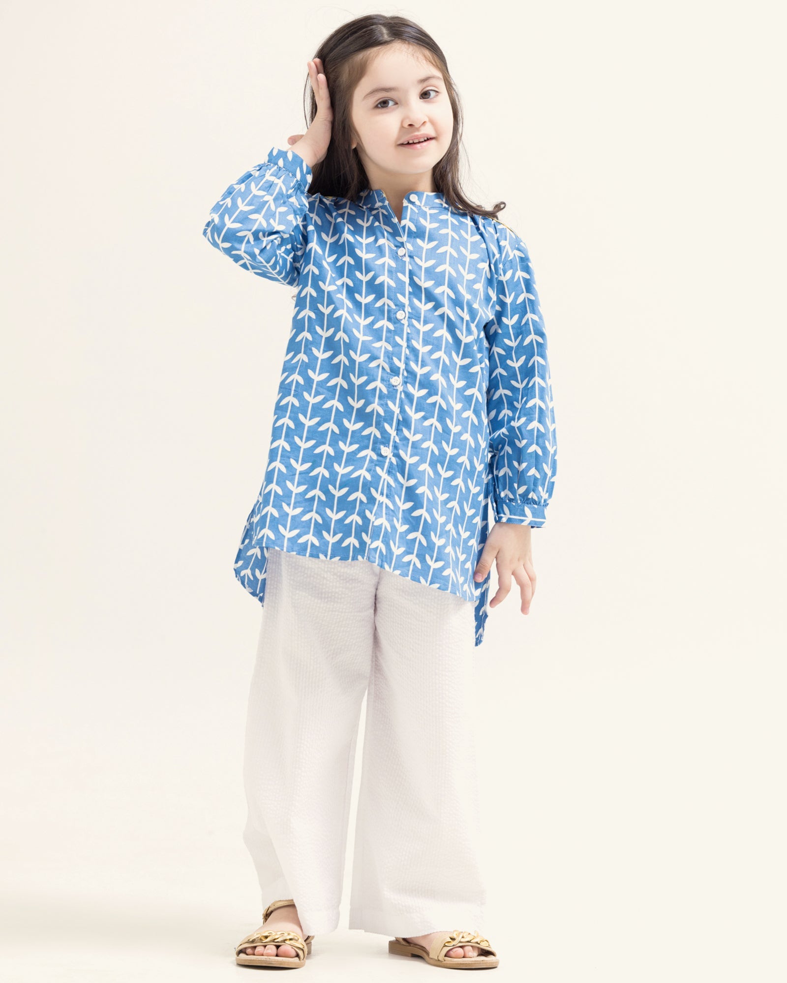 Low And High Top With Gathered Sleeves For GIRLS - ENGINE