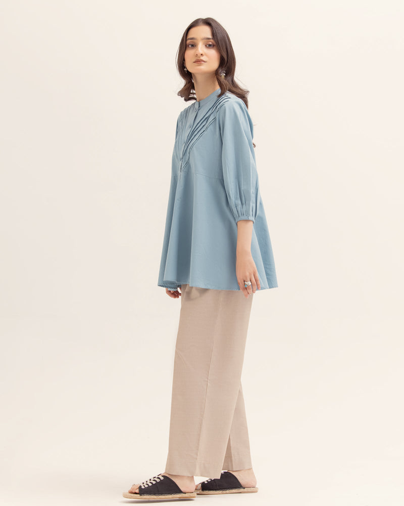 Women Band Collar Shirt - Engine - Buy Now