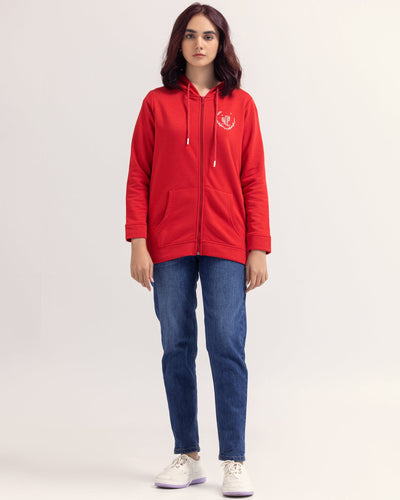 Women Fashion Zip Thru Upper