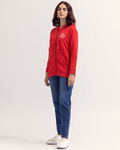 Women Fashion Zip Thru Upper
