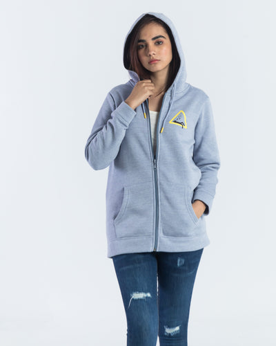 Women Fashion Zip Thru Upper