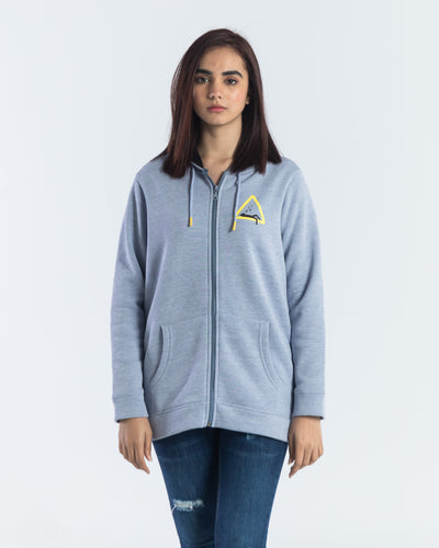 Women Fashion Zip Thru Upper