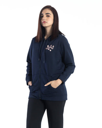 Women Fashion Zip Thru Upper