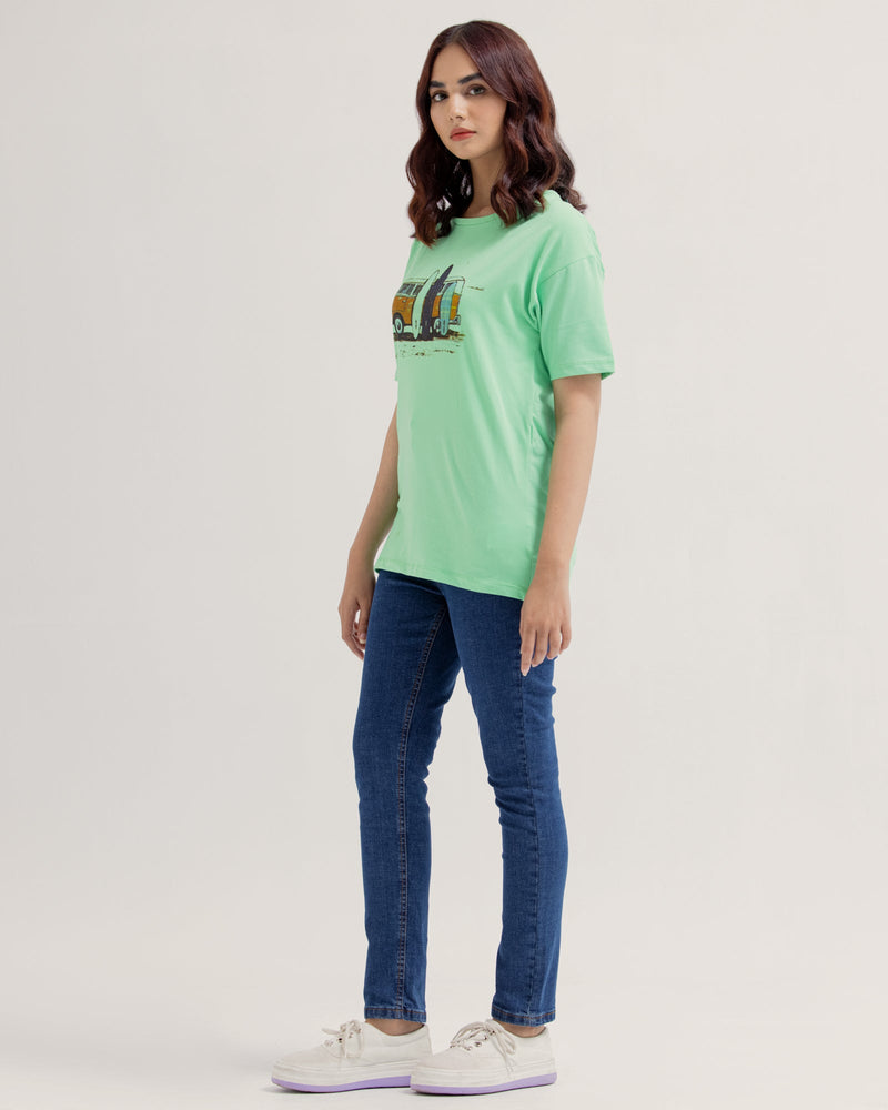 Women Graphic T Shirt - Engine - Buy Now