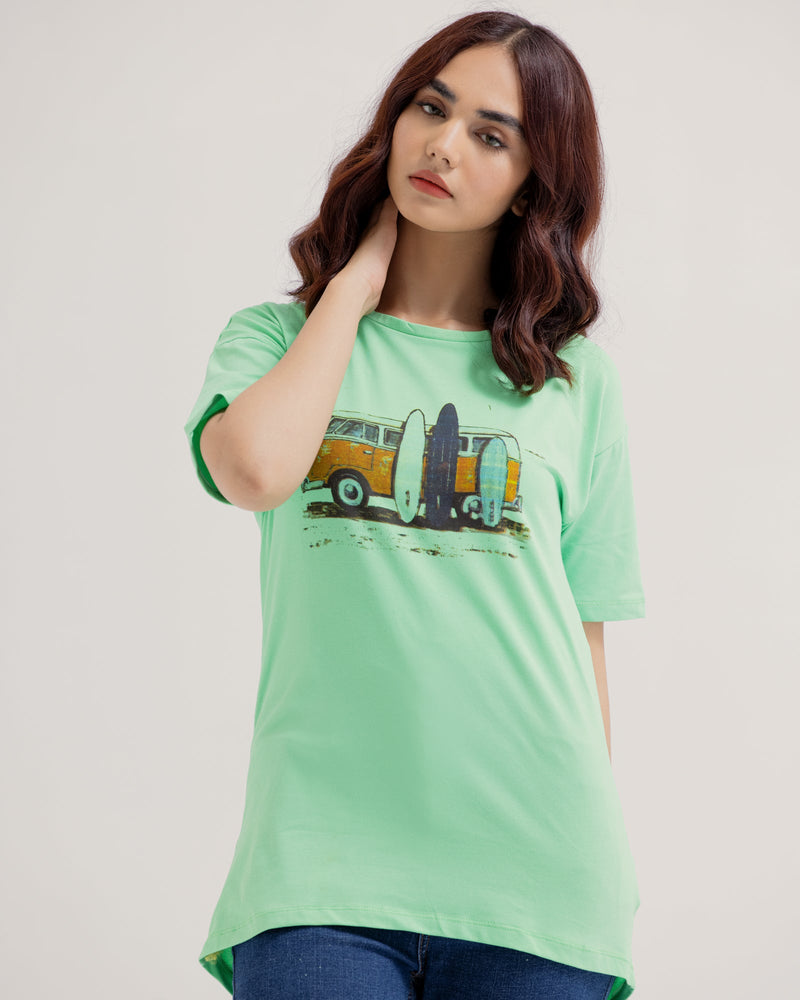 Women Graphic T Shirt - Engine - Buy Now