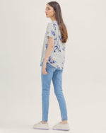 Women Rotary Print T-Shirt - Engine - Buy Now