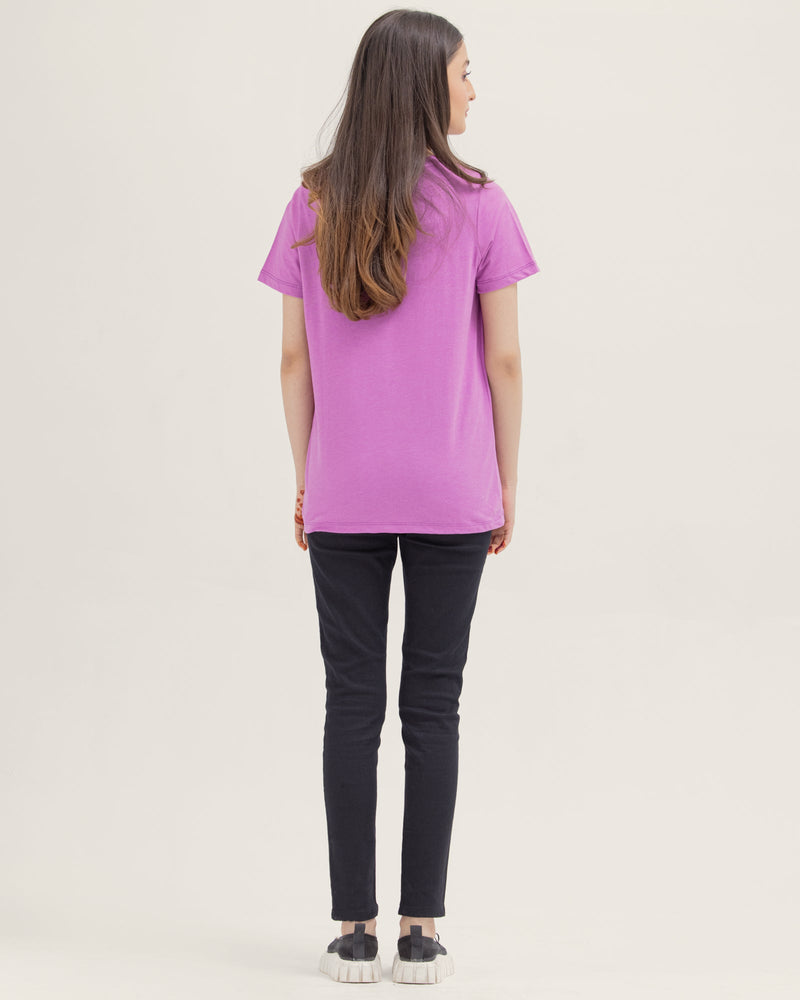 Women Printed Tee - Engine - Buy Now
