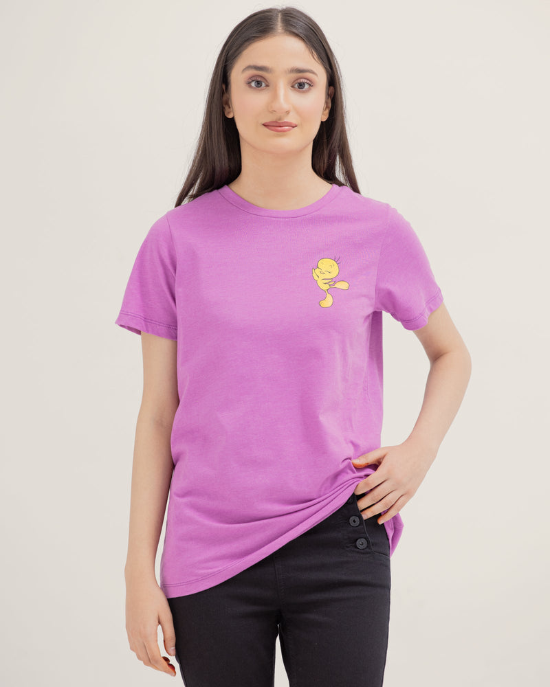 Women Printed Tee - Engine - Buy Now