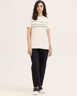 Women Light Pink Color Pc Jersey Fashion Knit Top Tee - Engine - Buy Now