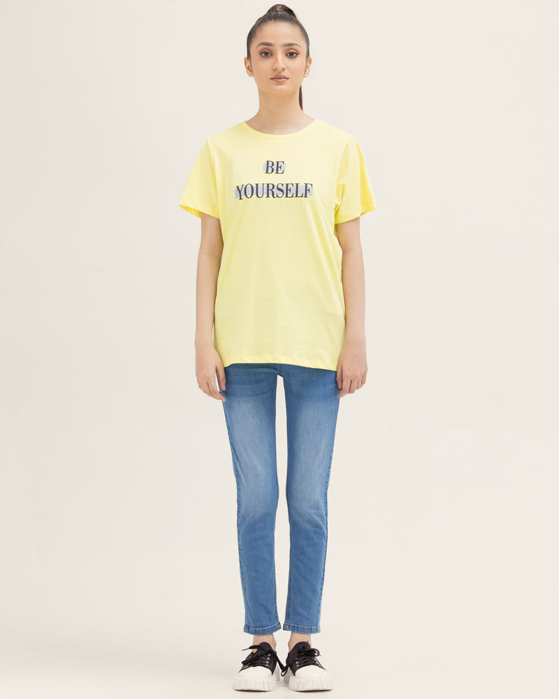 Women "Be Yourself" T Shirt - Engine - Buy Now