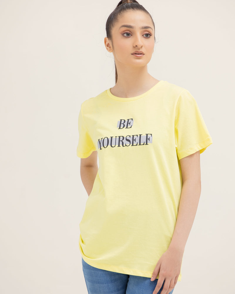 Women "Be Yourself" T Shirt - Engine - Buy Now