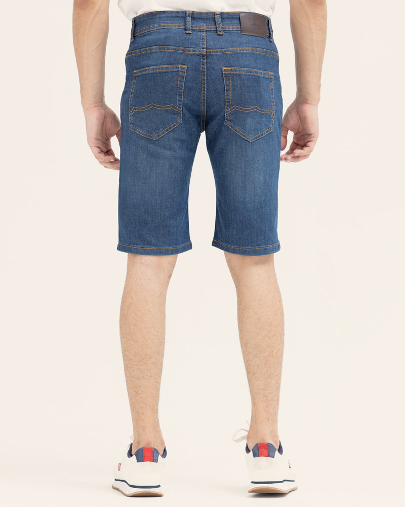 Men Denim Shorts - Engine - Buy Now
