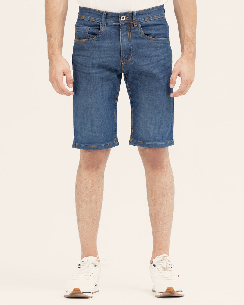 Men Denim Shorts - Engine - Buy Now
