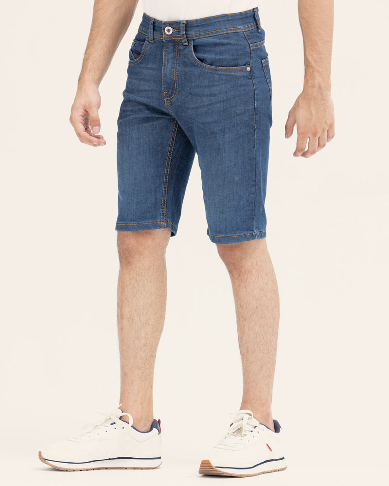 Men Denim Shorts - Engine - Buy Now
