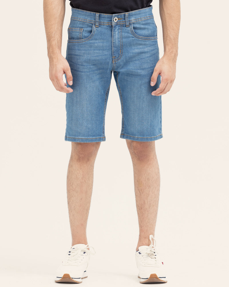 Men Denim Shorts - Engine - Buy Now