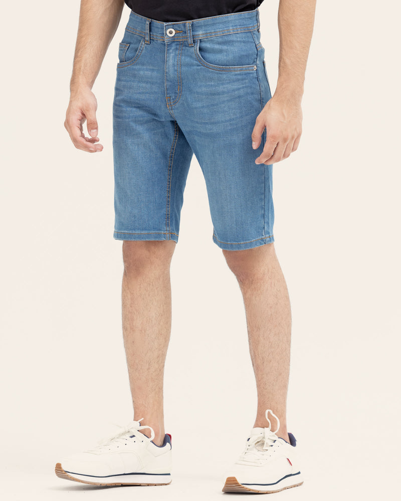 Men Denim Shorts - Engine - Buy Now