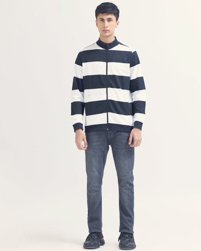 Men Fashion Zip Thru Upper