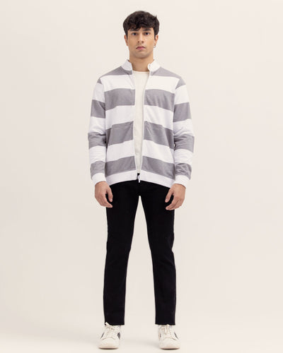 Men Fashion Zip Thru Upper