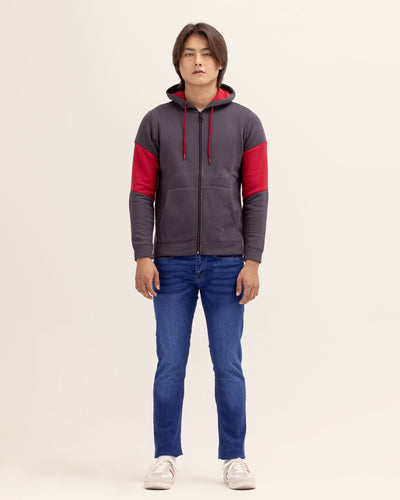 Men Fashion Zip Thru Upper