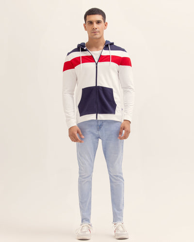 Men Fashion Zip Up Hoodie