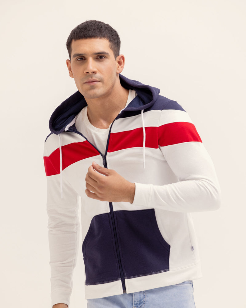 Men Fashion Zip Up Hoodie - Engine - Buy Now
