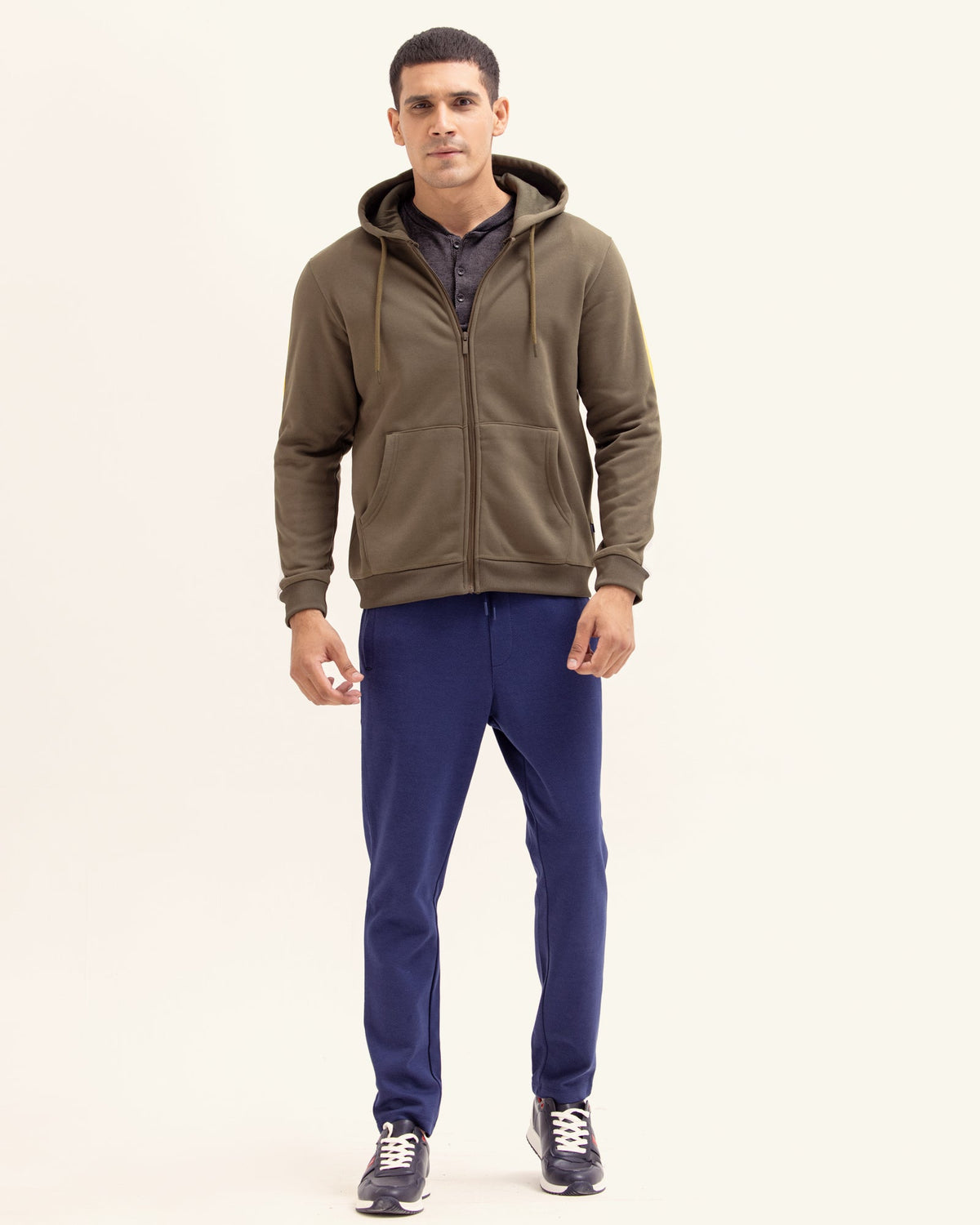 Men Fashion Zip Up Hoodie - Engine - Buy Now