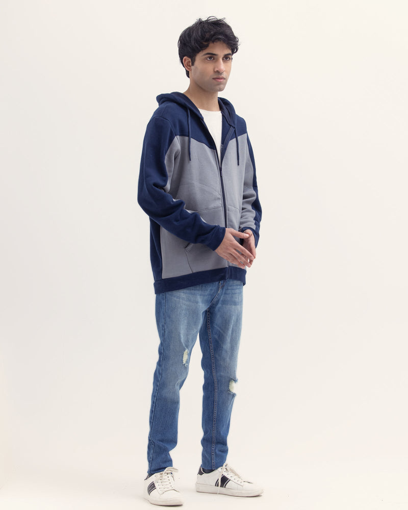 Men Fashion Zip Up Hoodie - Engine - Buy Now